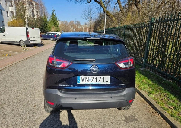 Opel Crossland X cena 52000 przebieg: 39000, rok produkcji 2018 z Warszawa małe 154